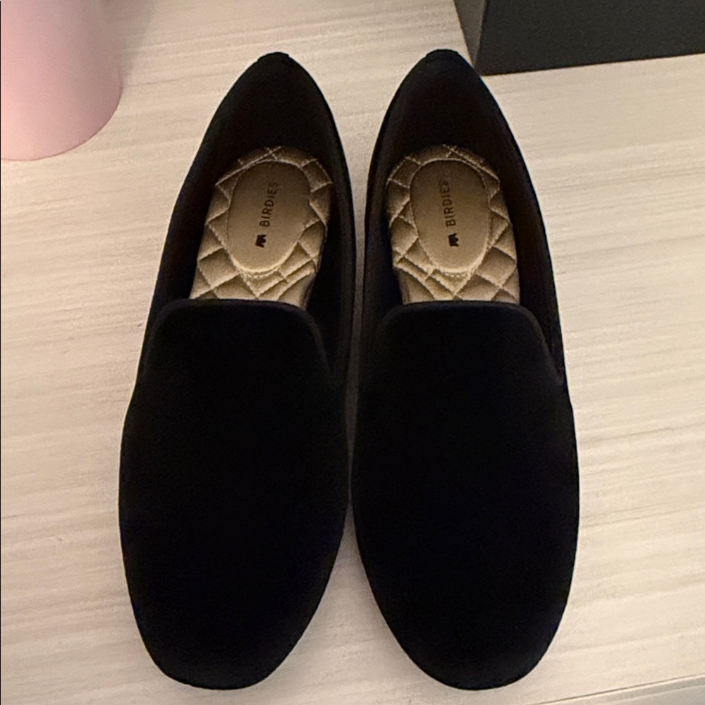 Birdie’s The Starling Women’s Black Velvet Loafers